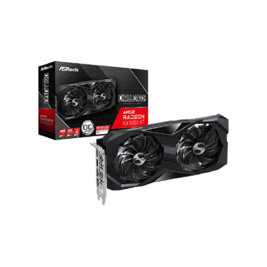 GPU AMD RX 6600 8GB ASROCK CHALLENGER BLACK